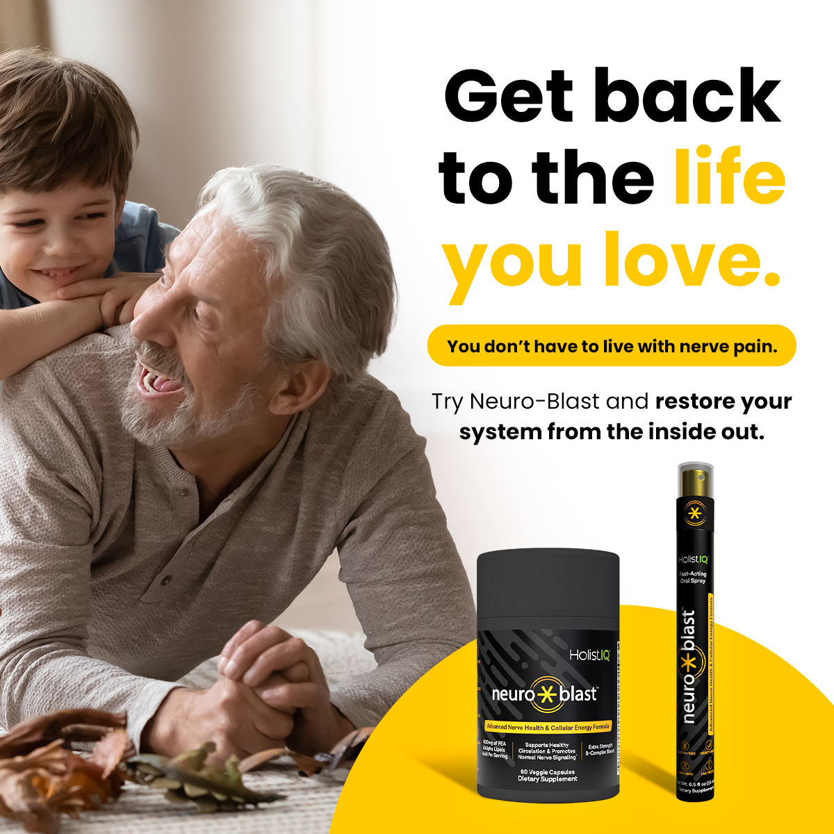 Neuro-Blast Advanced Nerve Health & Cellular Energy Formula - Spray Only